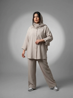 شومیز تابستانی آستین مچی