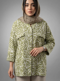 شومیز زنانه خنک نخی تابستانه