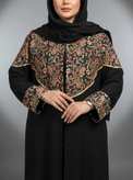 مانتو زنانه بلند سوزندوزی جلوبسته مرویجت