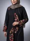 مانتو زنانه بلند سوزندوزی جلوبسته مرویجت