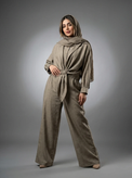 ست اورال زنانه رنگ خاکی