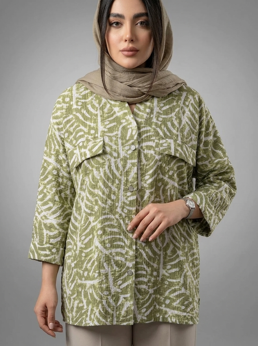 شومیز زنانه نخی روزمره