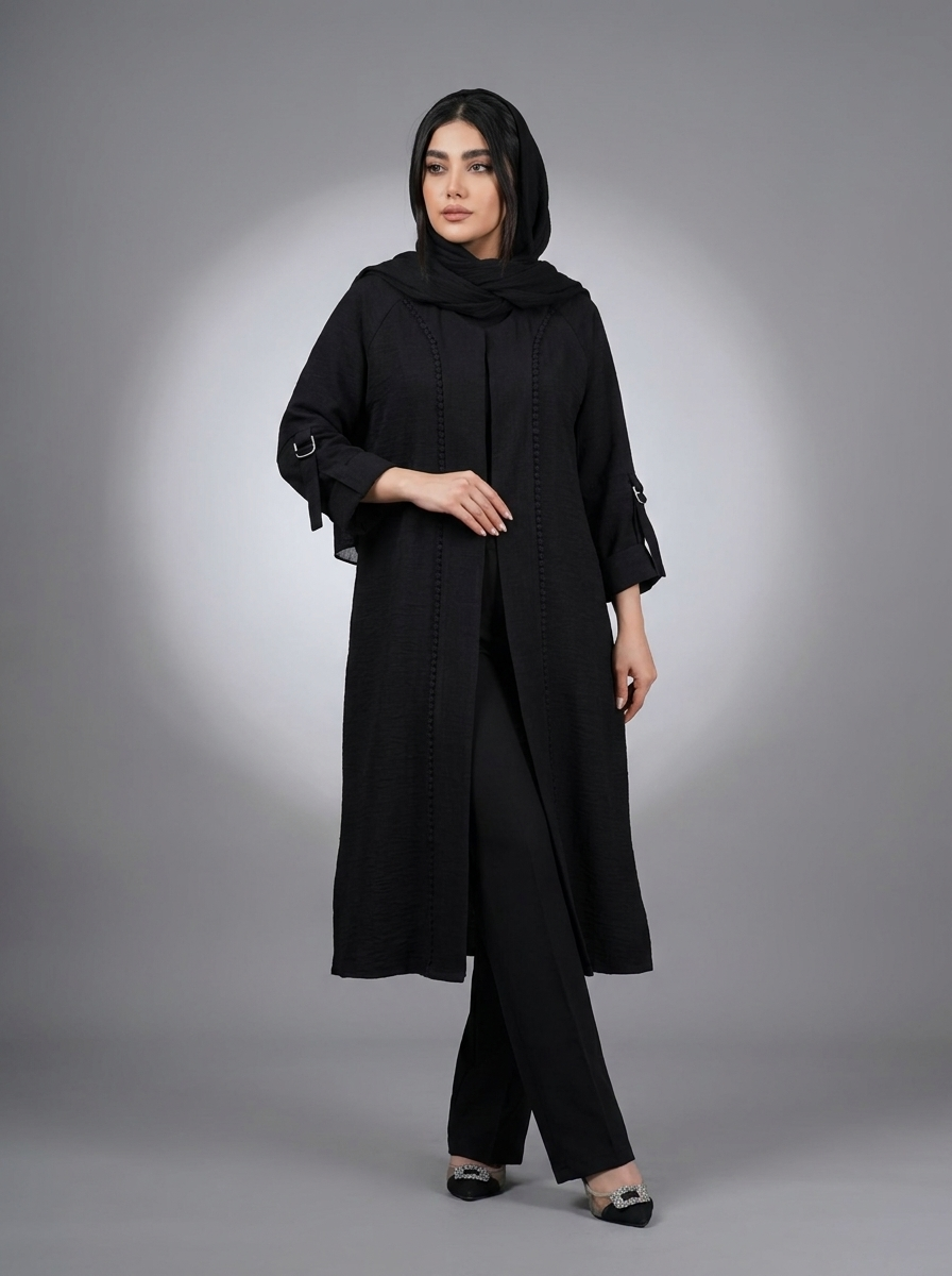 مانتو بلند زنانه قد ۱۱۰سانت تابستانی